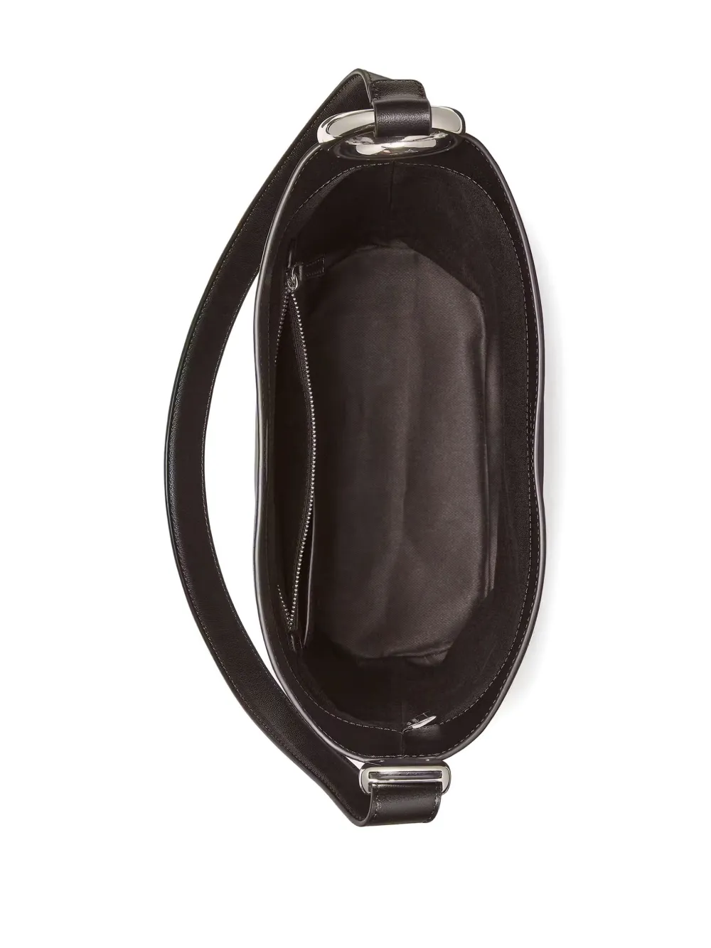 Kate Spade Halo Leather Bucket Bag In Black