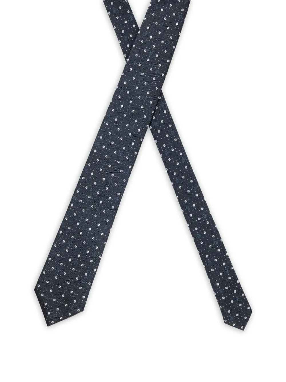 BOSS Gravata com monograma Double B | Image 2