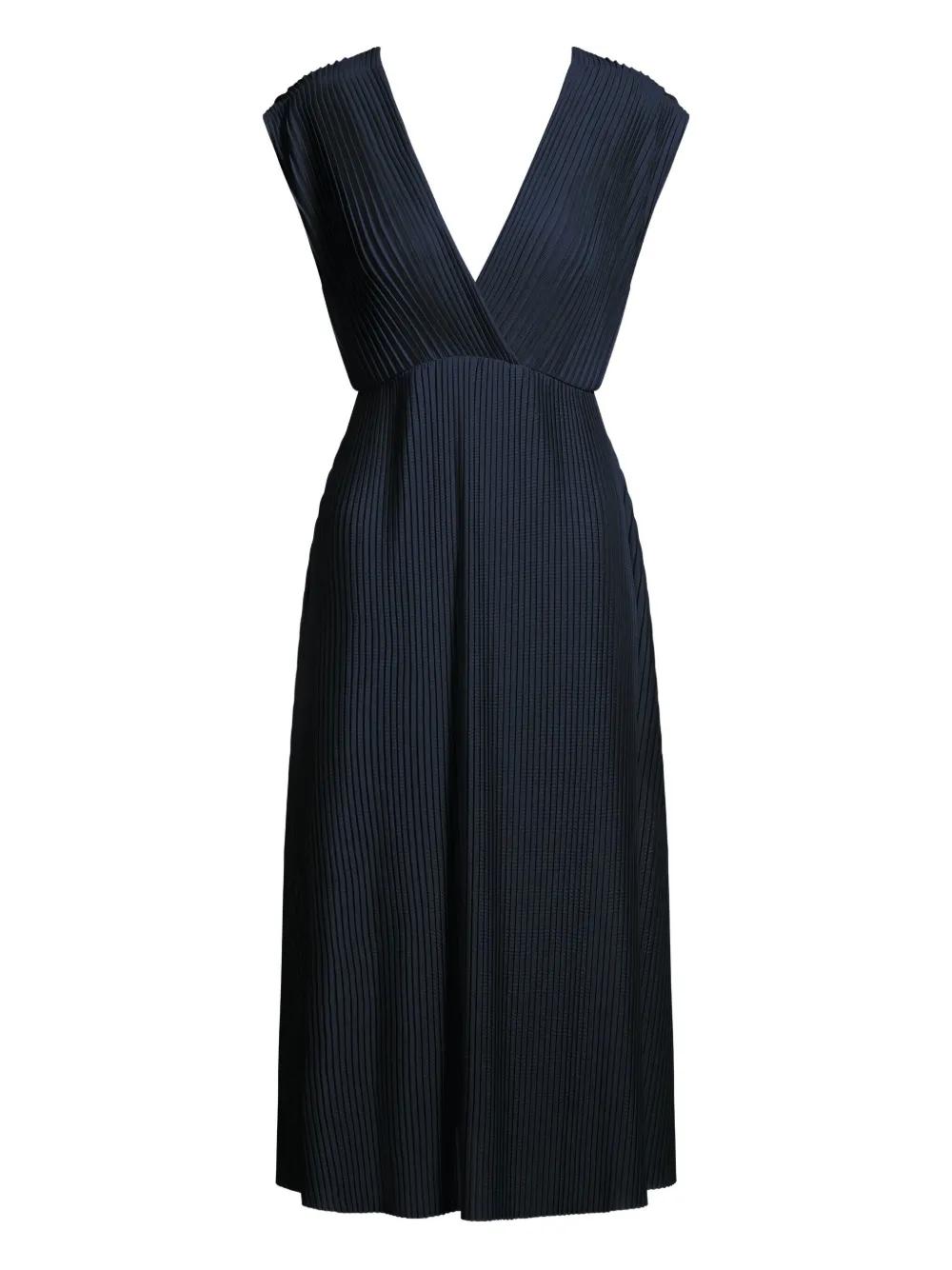 BOSS Macacão gola v com pregas | Azul | Image 1