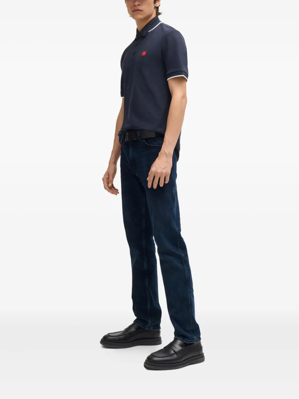 HUGO Calça jeans Delaware com logo | Calça jeans reta | Image 2