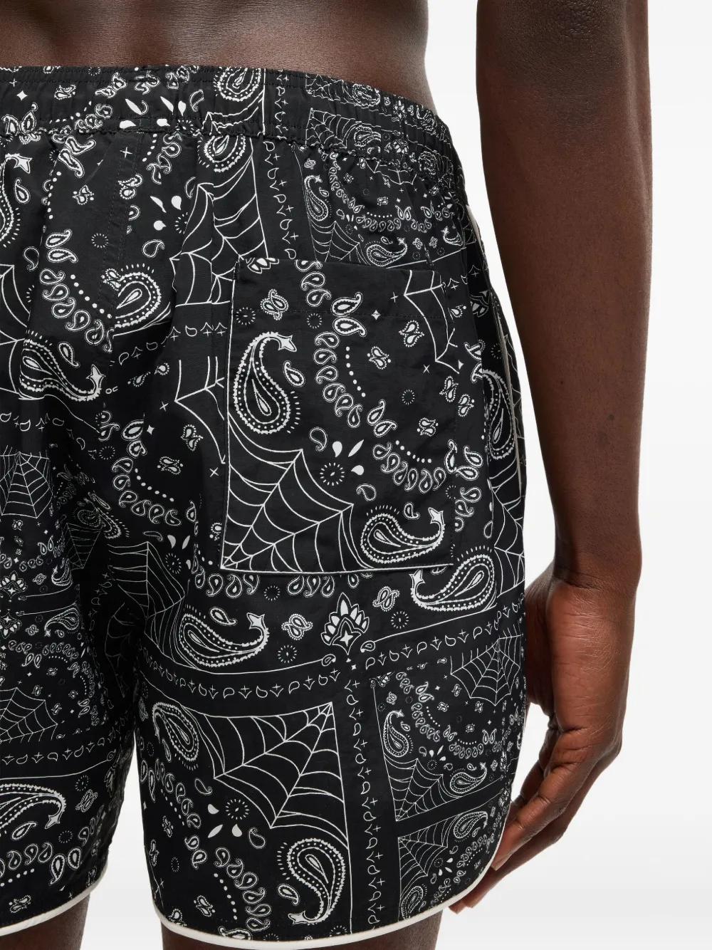 HUGO Bermuda de praia com estampa | Shorts de praia | Image 2