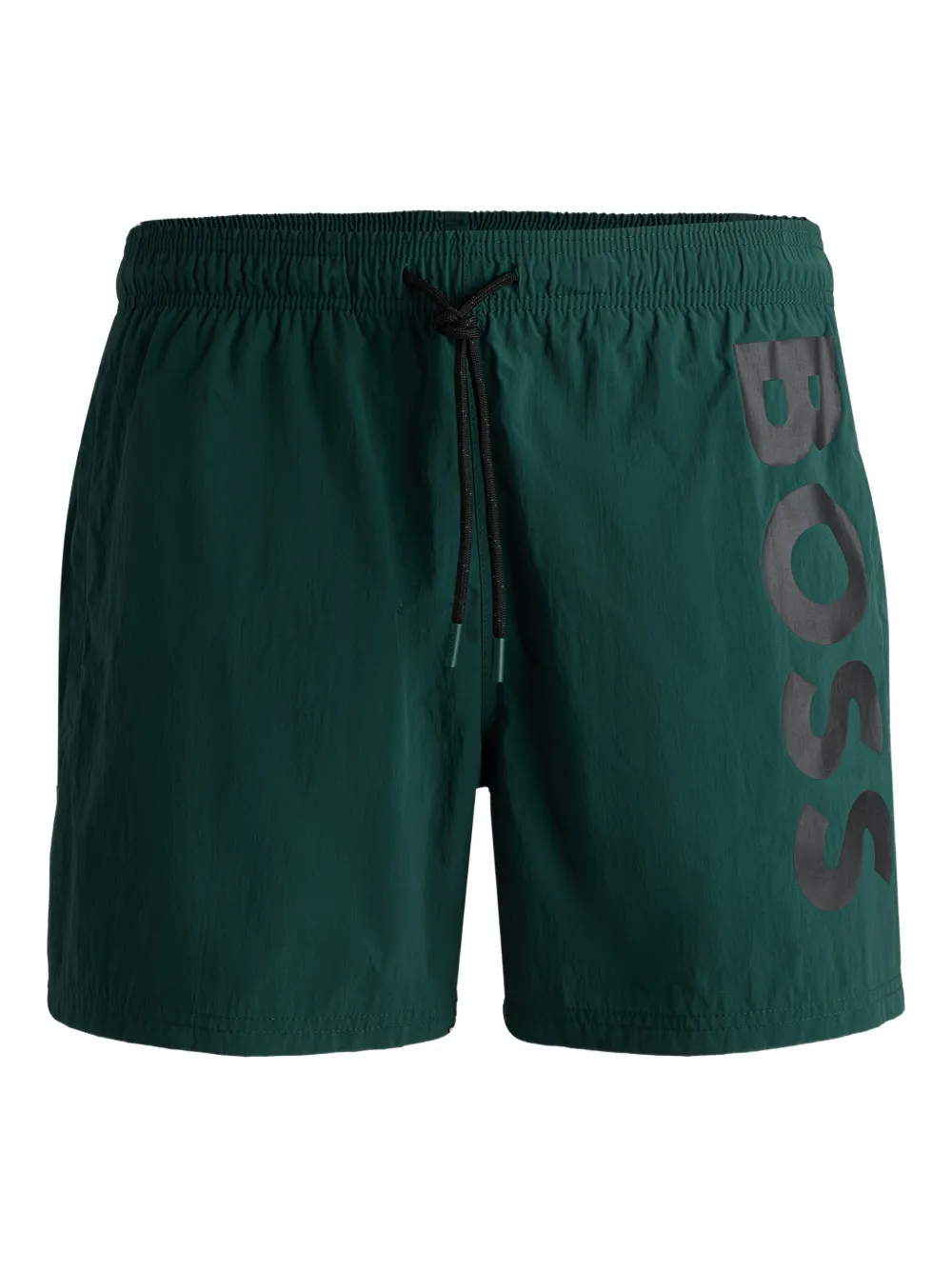 BOSS Bermuda de praia quick-dry com logo | Verde | Image 1