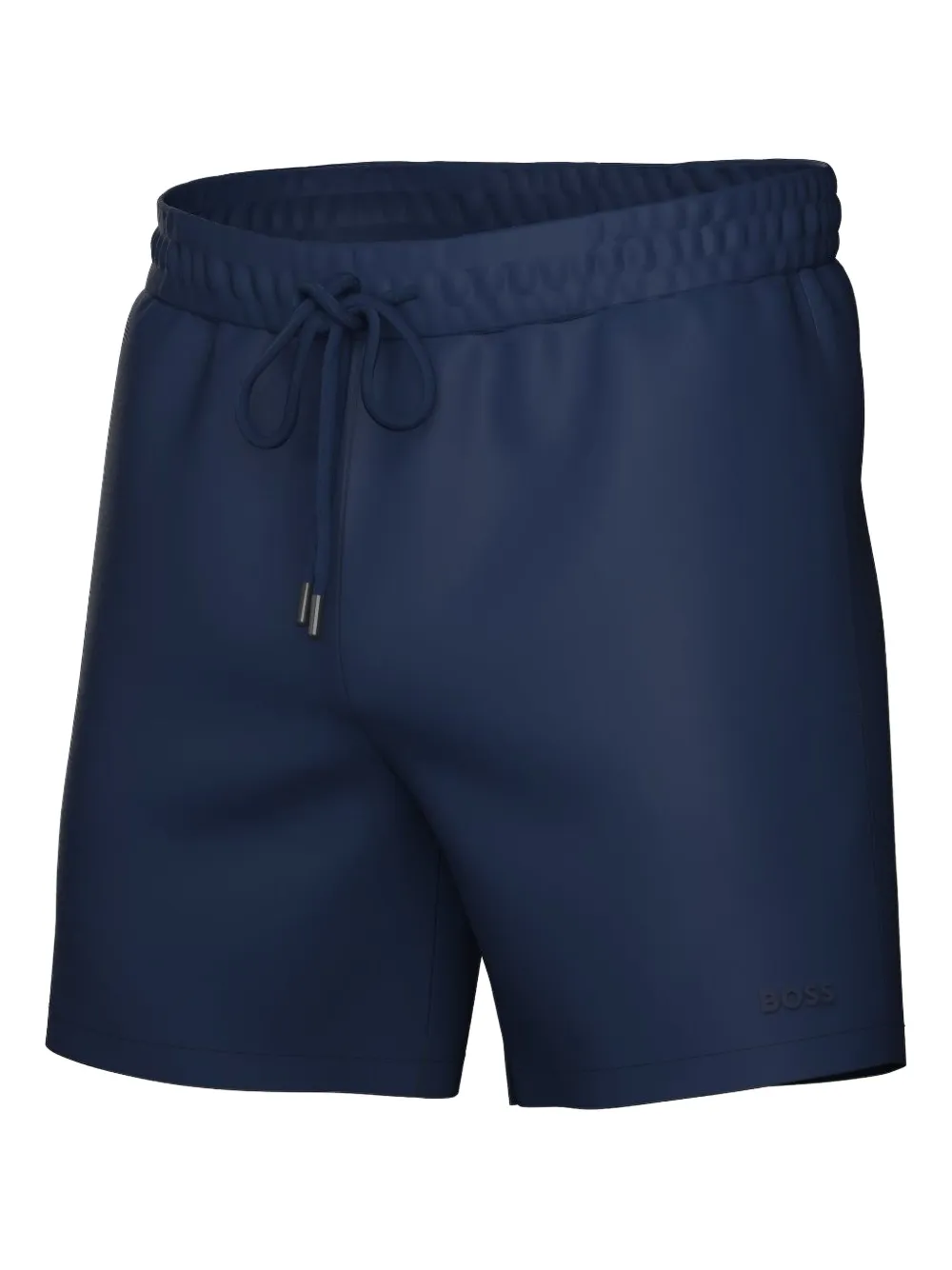 BOSS Bermuda de praia com ajuste no cós | Azul | Image 1