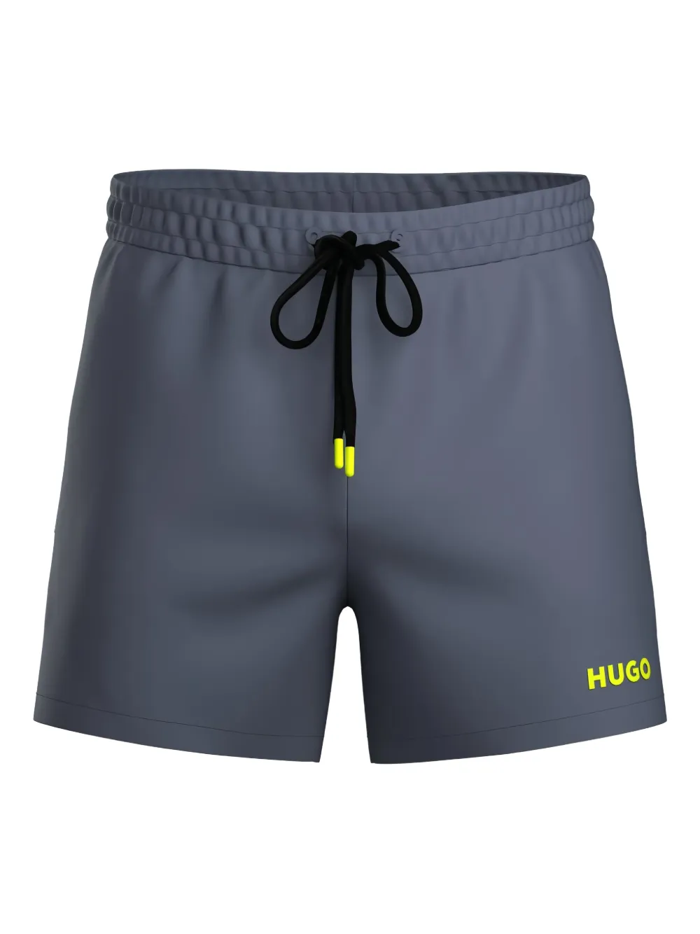 HUGO Bermuda de praia com ajuste no cós | Cinza | Image 1