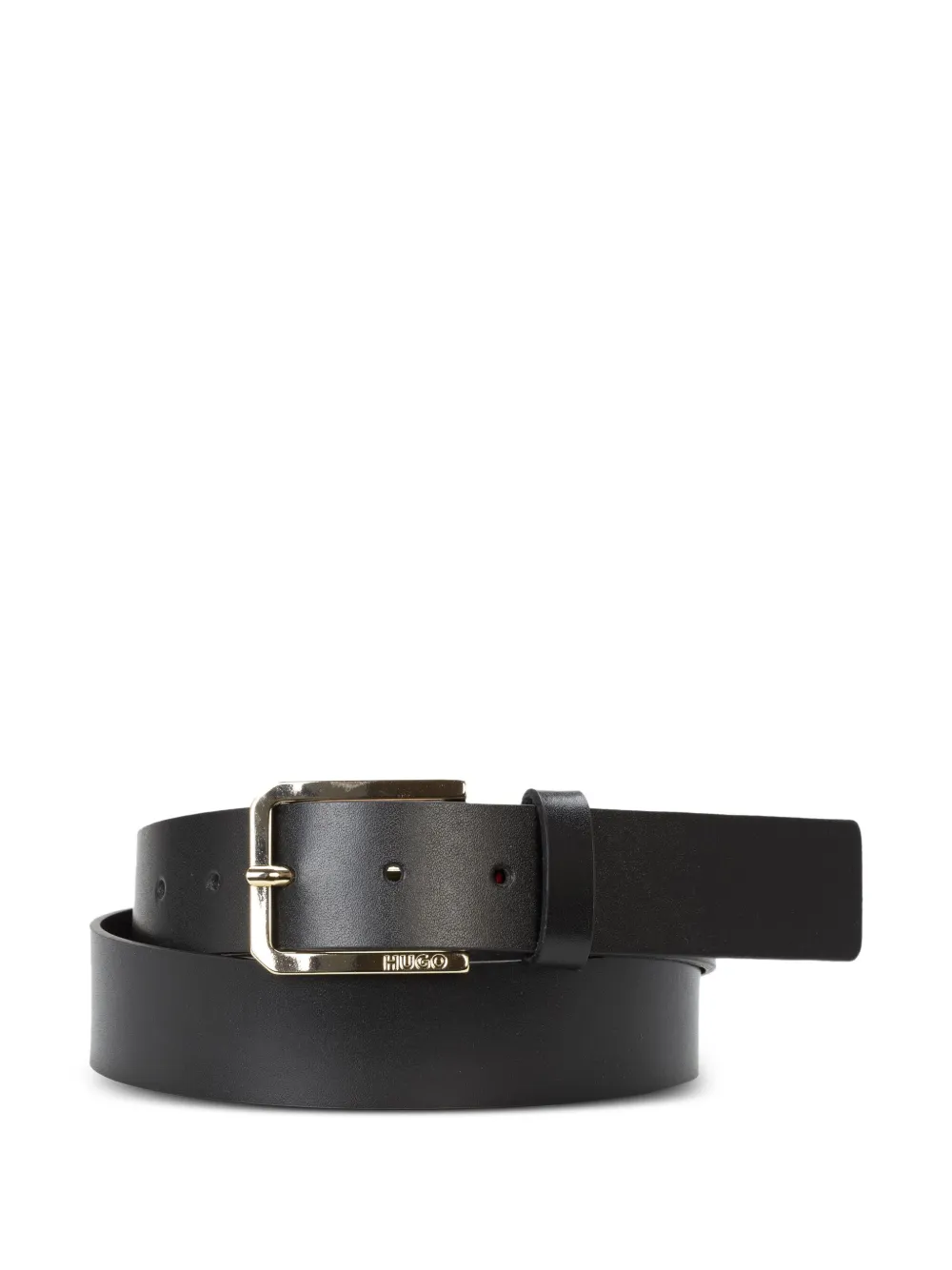 HUGO Cinto de couro | Preto | Image 1