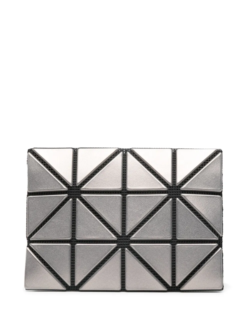 Bao Bao Issey Miyake geometric-pattern wallet - Zilver