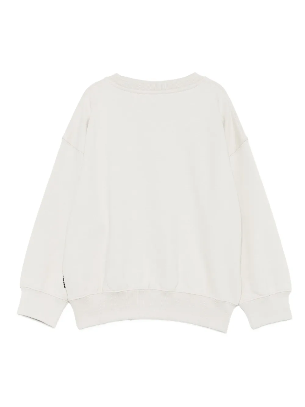 Molo Alien-face Sweatshirt In White