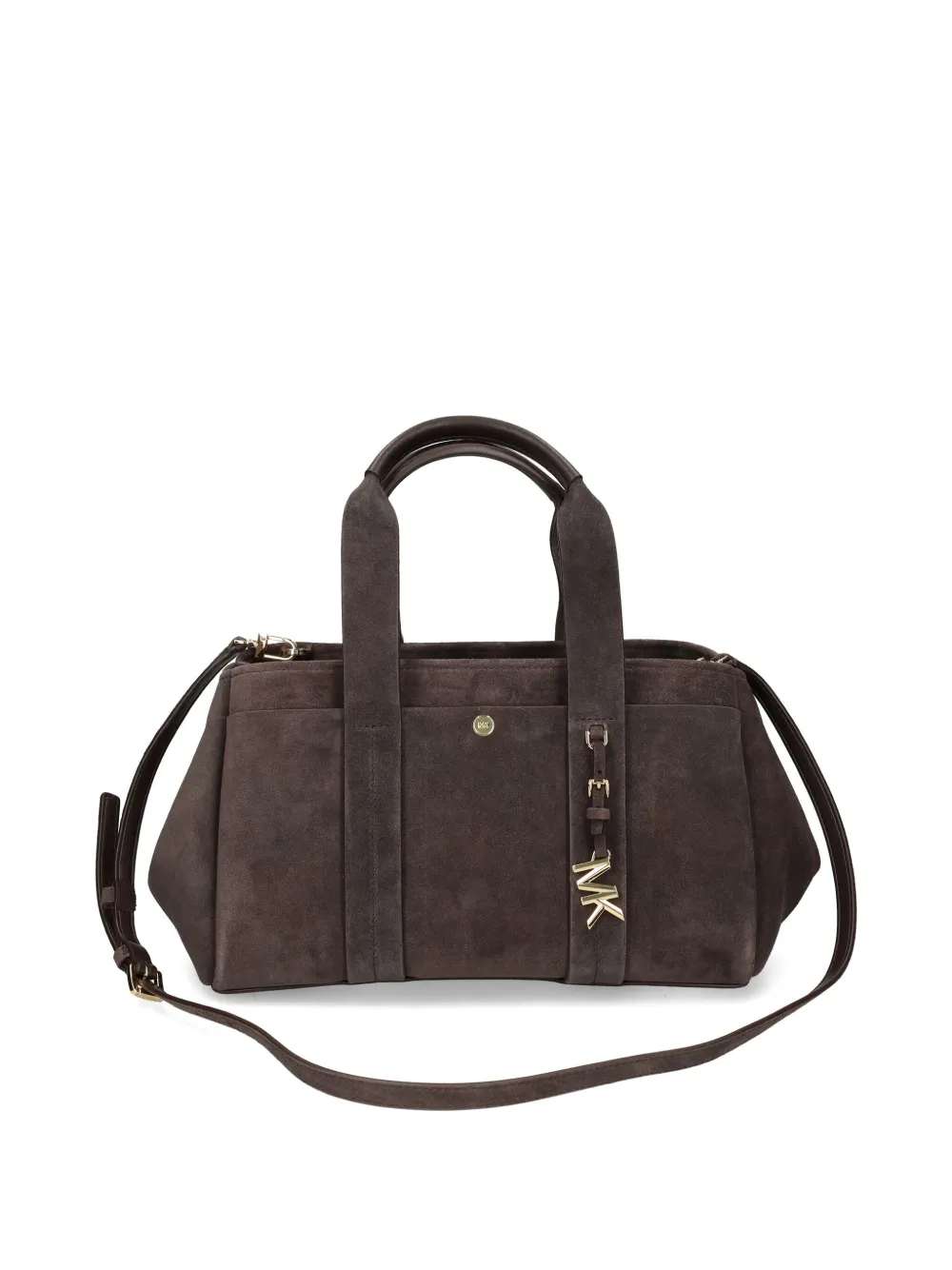 Michael Michael Kors Romee Satchel Bag In Brown