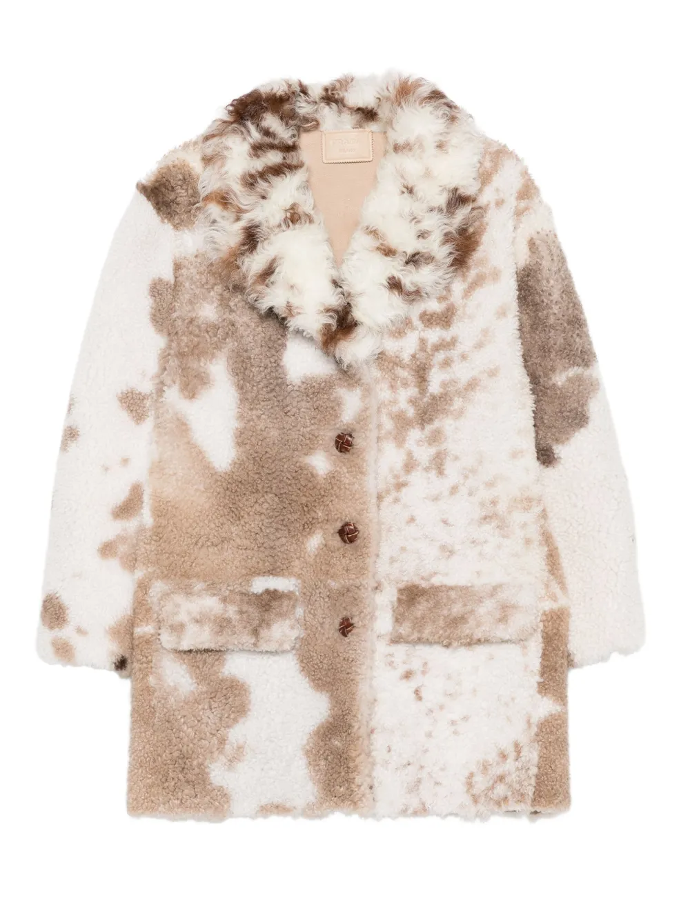 Prada patterned coat | White | Image 1