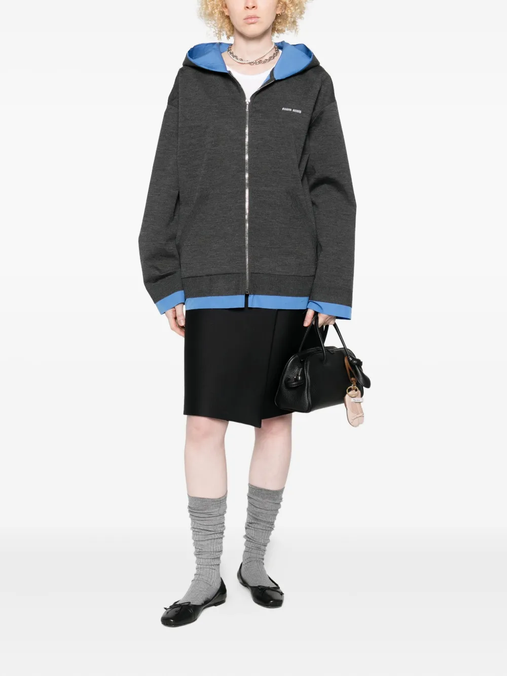 Miu Miu zip-up hoodie | Hoodies | Image 2
