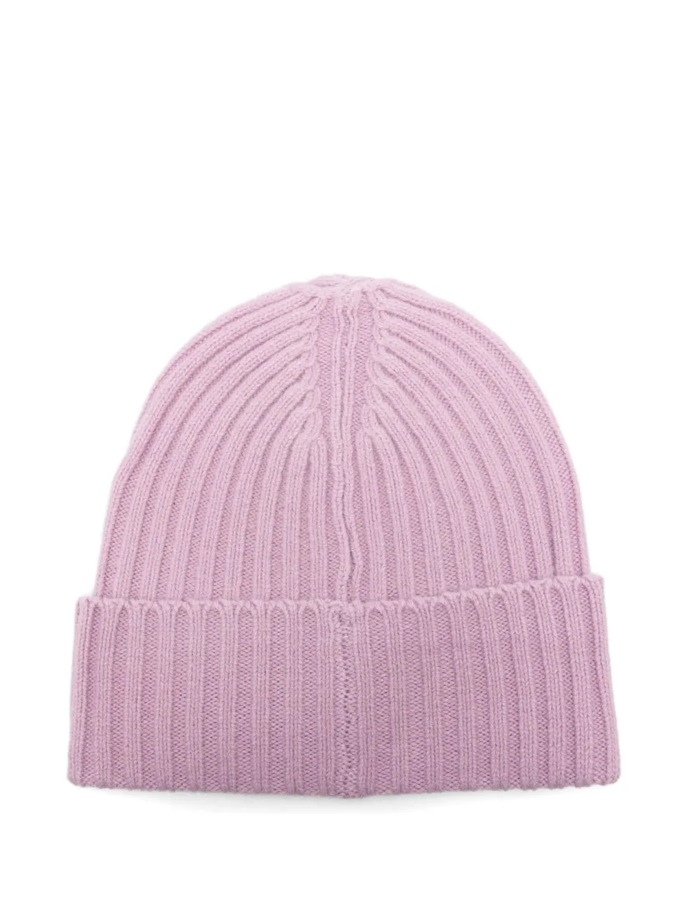 Molo Geribbelde muts met logopatch - Roze