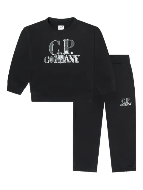 C.P. Company Kids traje deportivo con logo estampado
