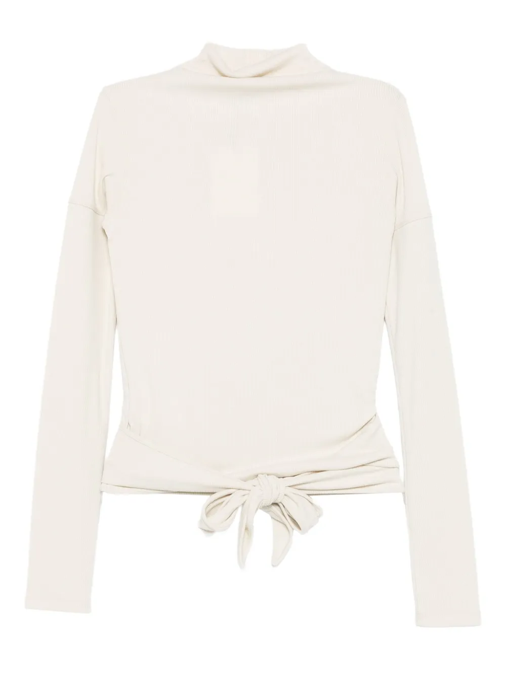 Low Classic knot-detail polo shirt | Polo Tops | Image 2