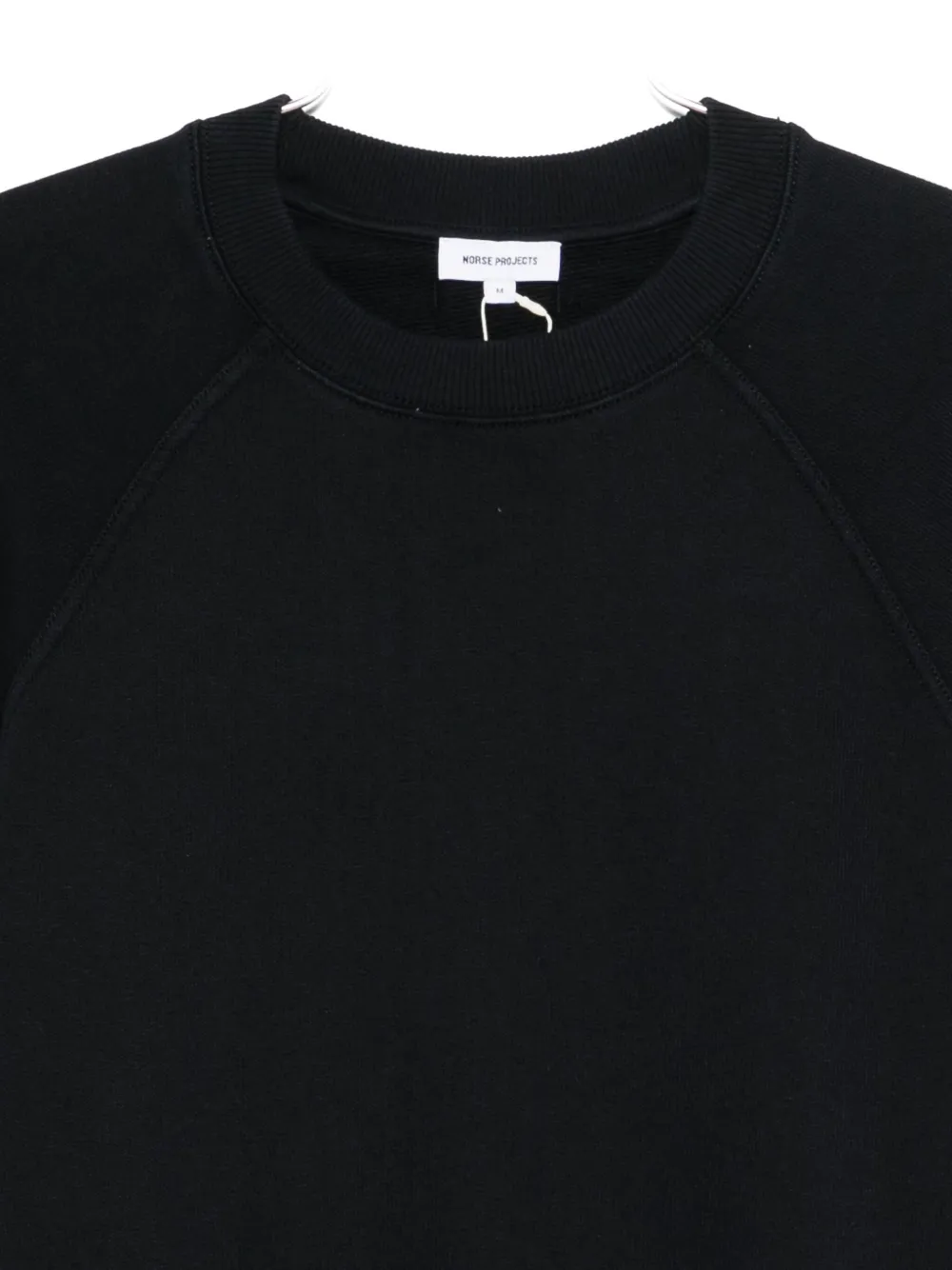 Norse Projects Organic Cotton Sweatshirt In Black