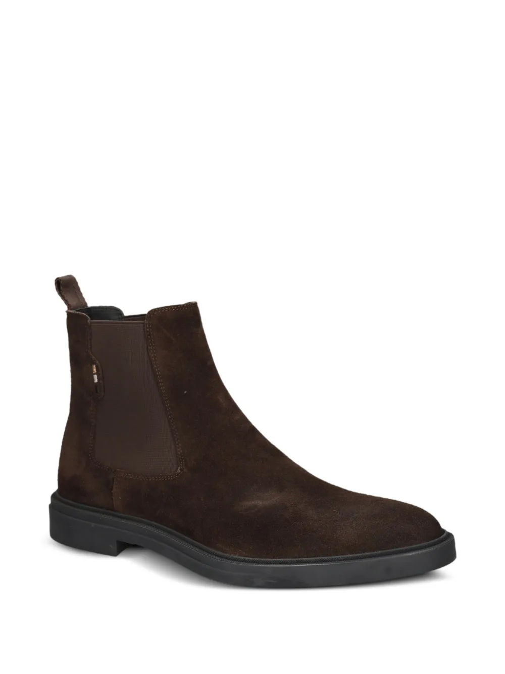 BOSS Calev elastic-panel suede boots | Chelsea Boots | Image 2