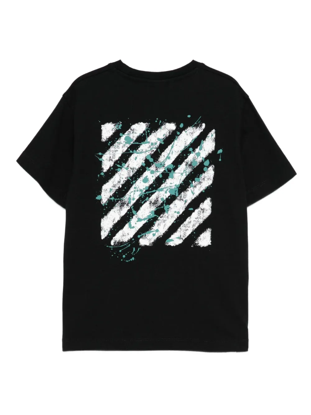 Off-White Kids paint-splatter short-sleeve t-shirt | Boys T-Shirts | Image 2