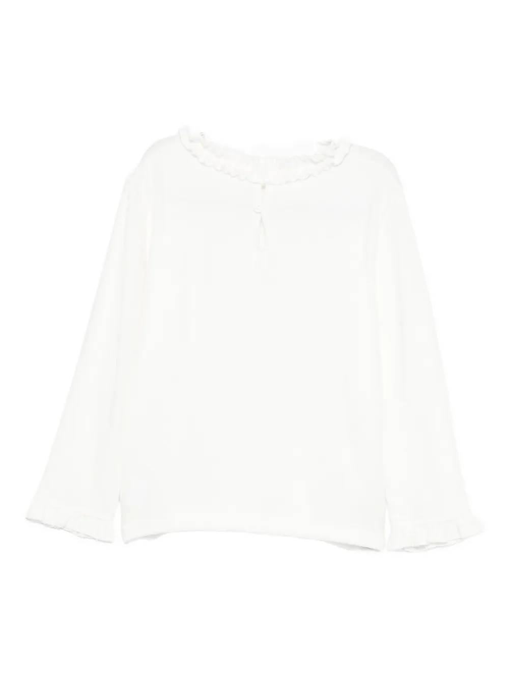 LALALU ruffled-collar blouse | Girls Blouses | Image 2