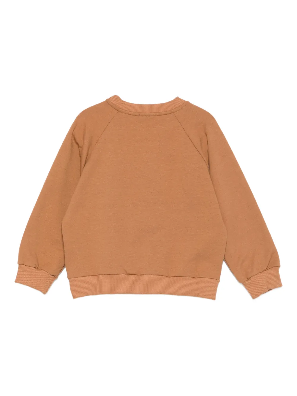 Lalalù Good Vibes Sweatshirt In Brown