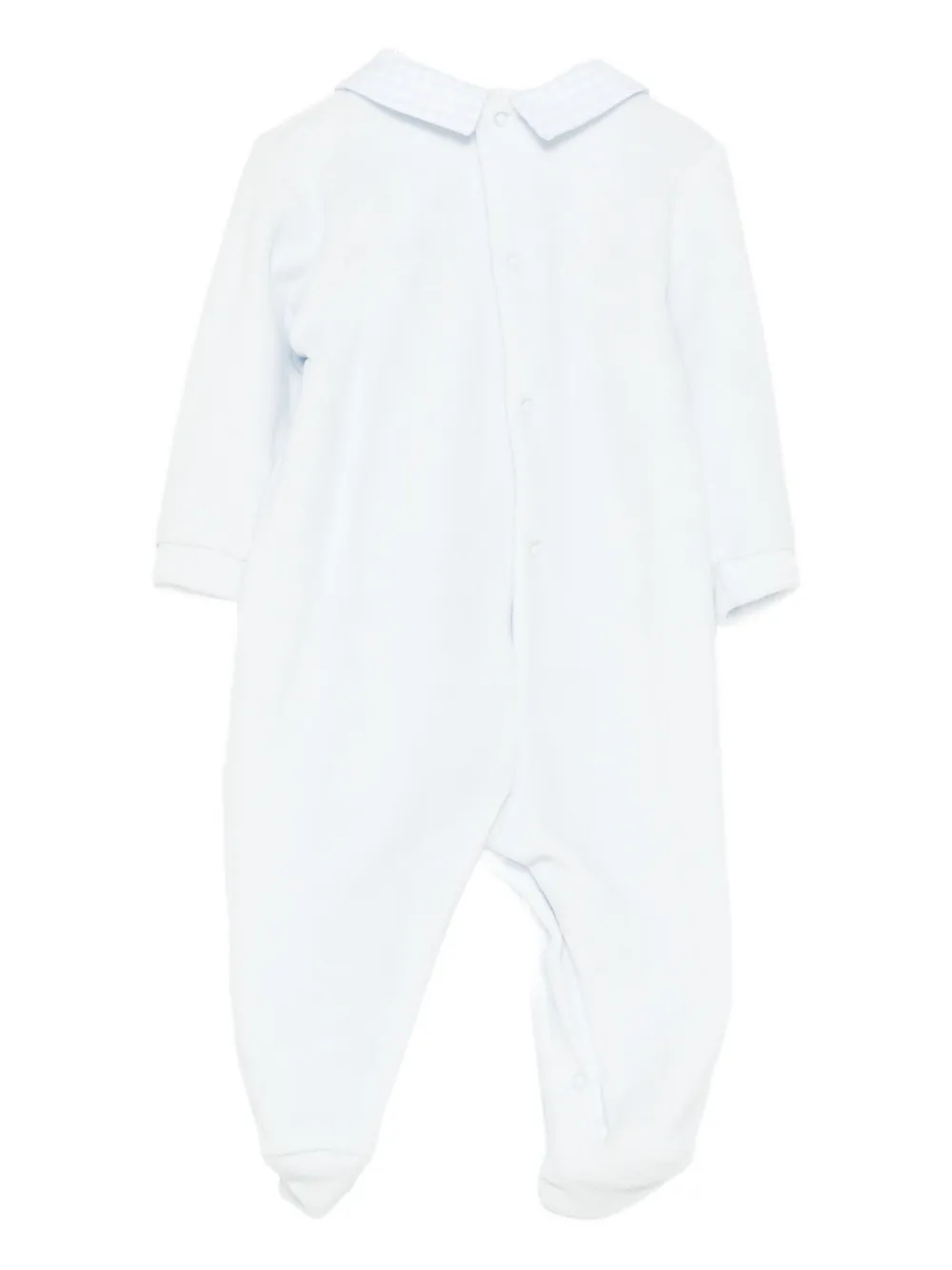 LALALU grenouillère à col rayé | Kits naissance : petit garçon | Image 2