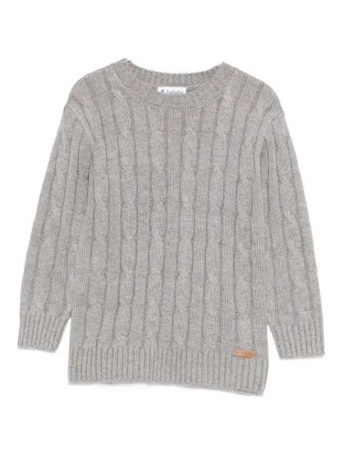 LALALU cable-knit sweater