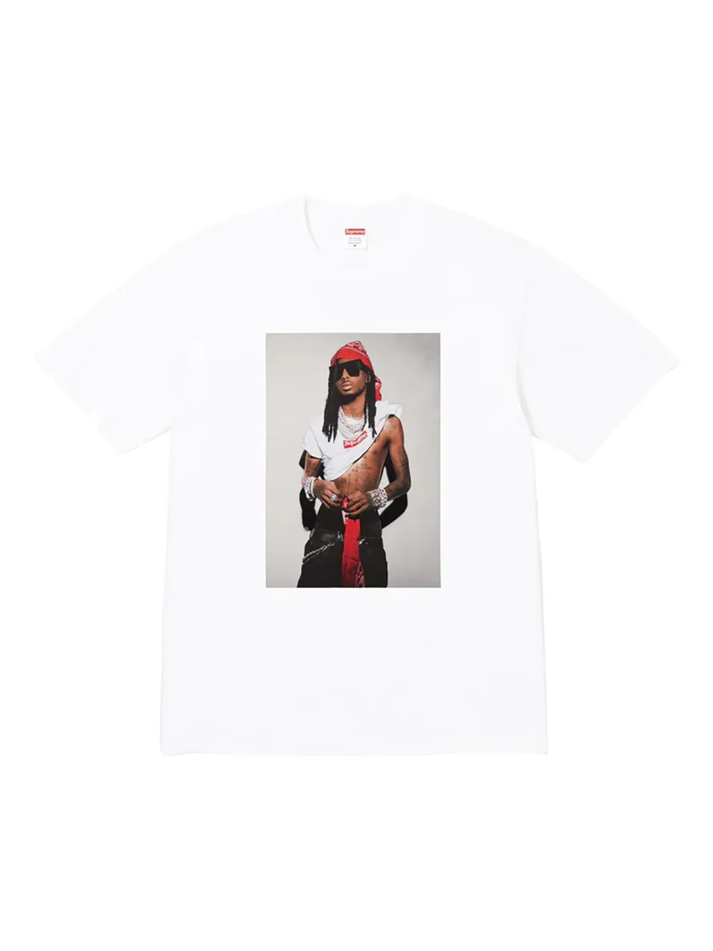 Supreme Stadium Playboi Carti Tシャツ - ホワイト Supreme Stadium Playboi Carti Tシャツ - ホワイト