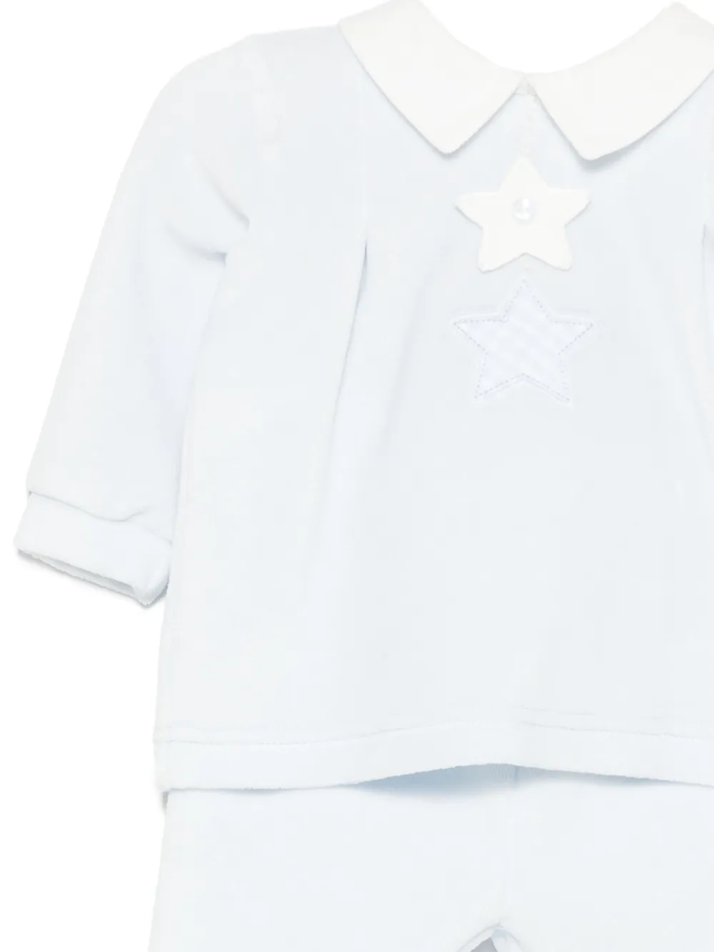 LALALU Trainingspak met ster-applicatie Blauw