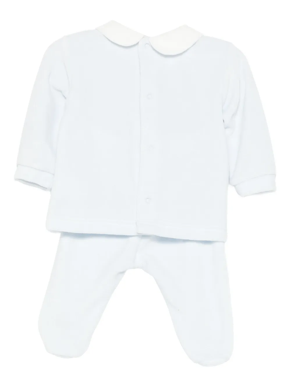 LALALU set de dos mamelucos con aplique bordado | Sets de mamelucos para bebé niño | Image 2