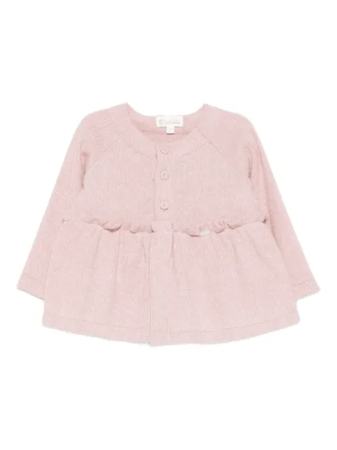 LALALU ruffled-detail sweater 