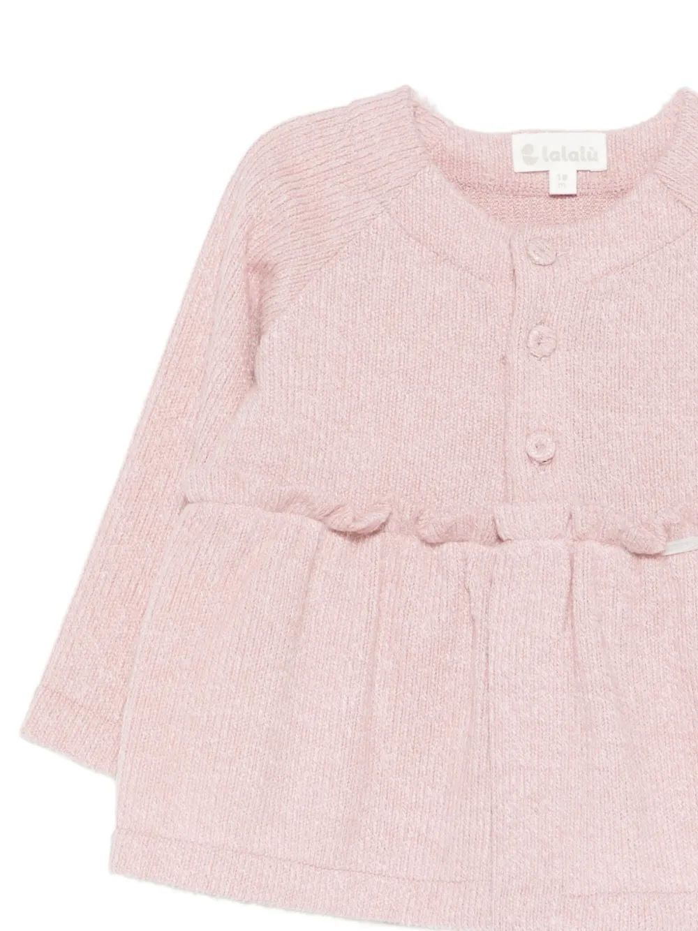 LALALU Trui met ruches Roze