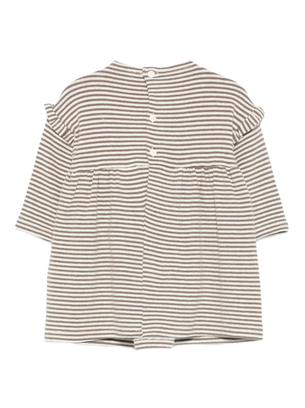 LALALU Blusa listrada com babados | Camisas | Image 2