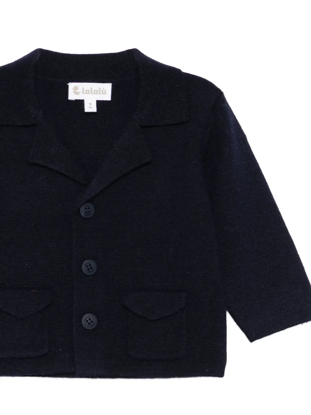 LALALU Vest met zak Blauw