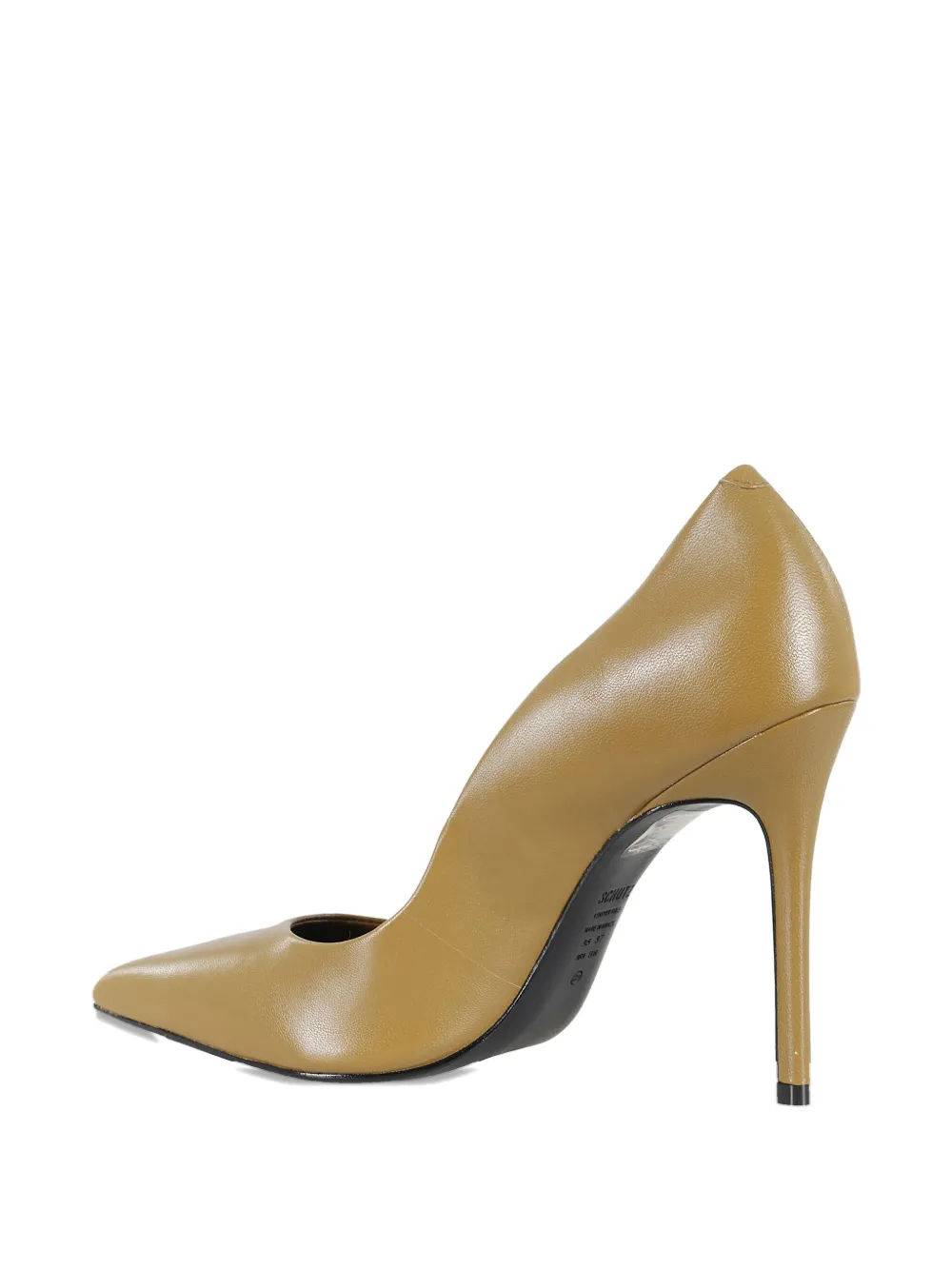 Schutz 105mm Decollete Pointed-toe Pumps In Brown