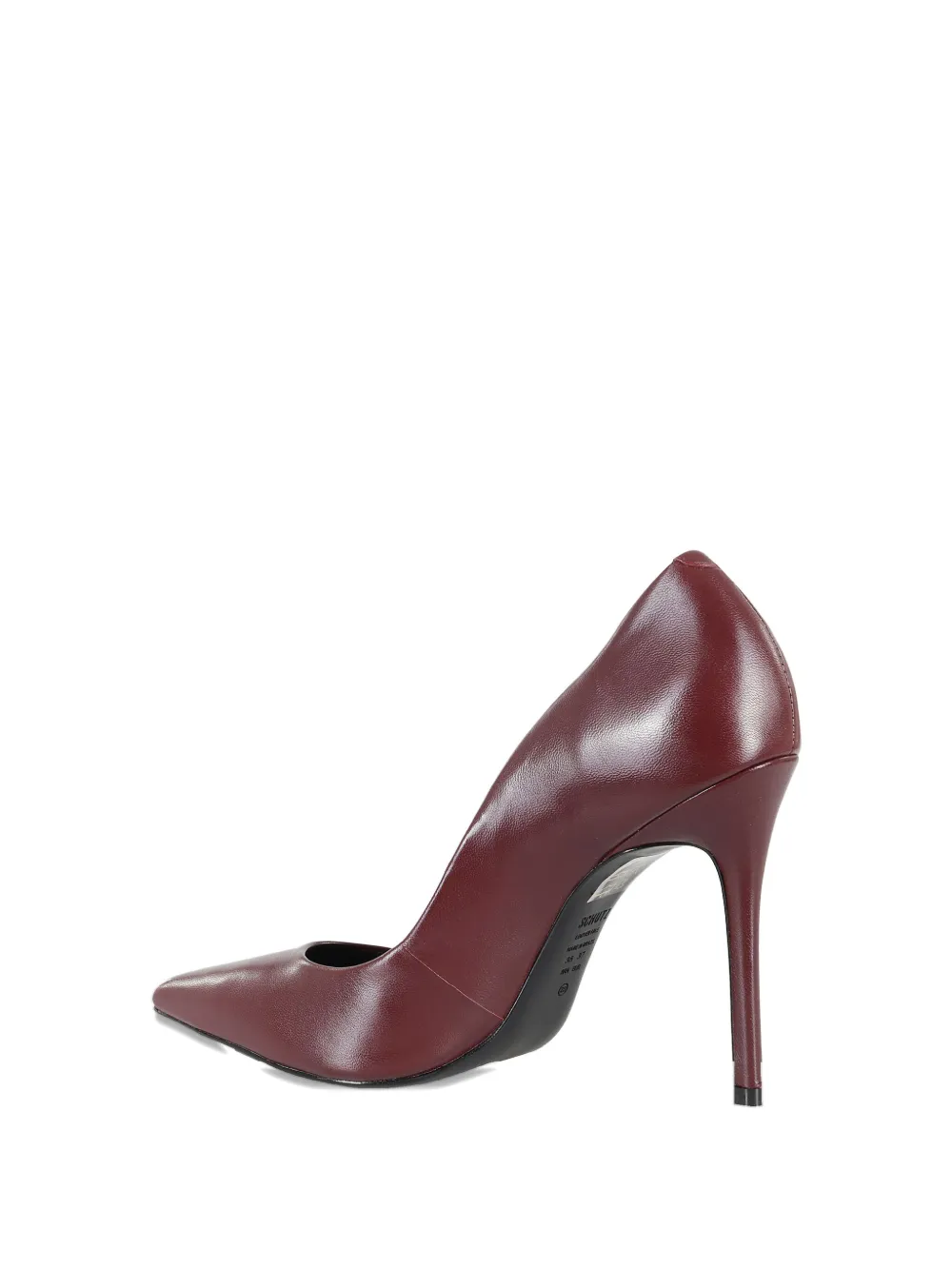 Schutz Pointed-toe Heeled Pumps In Burgundy