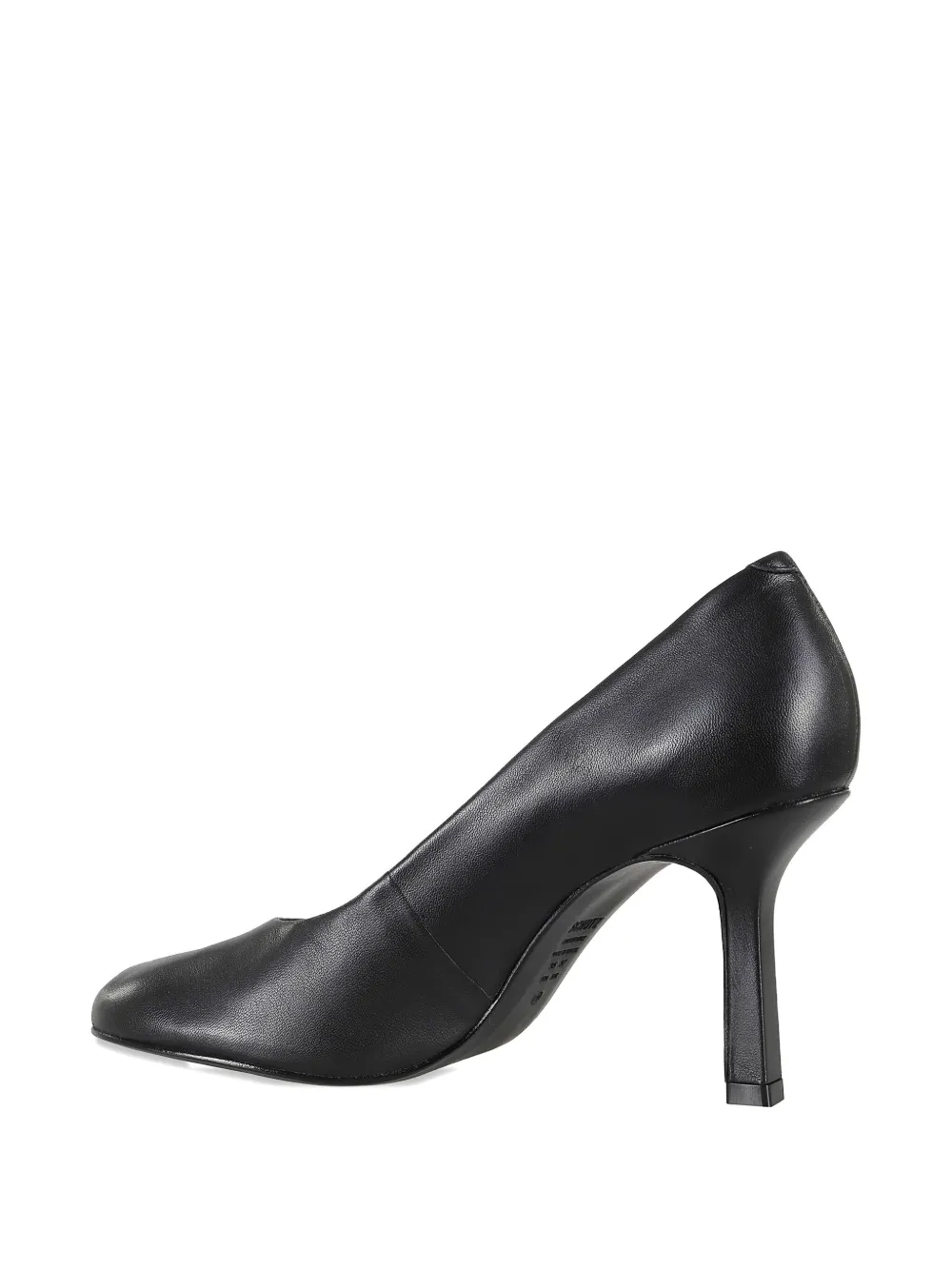 Schutz 96 mm Brigitte pumps met vierkante neus Zwart
