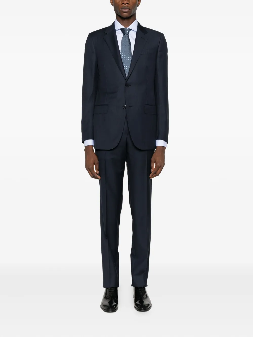Zegna pinstripe two-piece suit | Single Breasted Suits | Image 2
