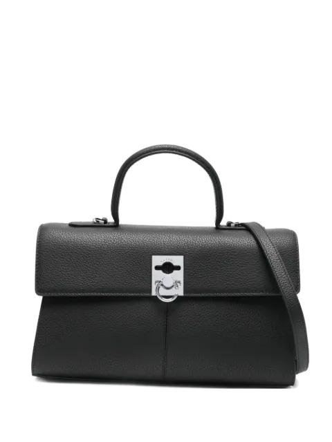 Cafuné Medium Stance grain leather crossbody bag