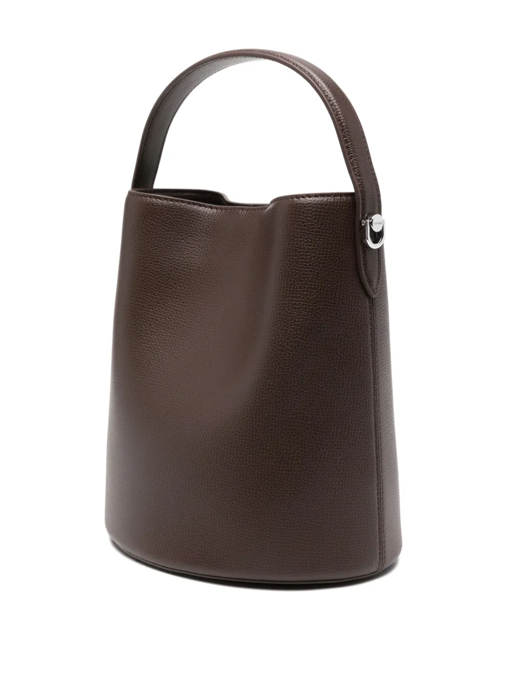 Cafuné Egg Bucket Bag In Brown