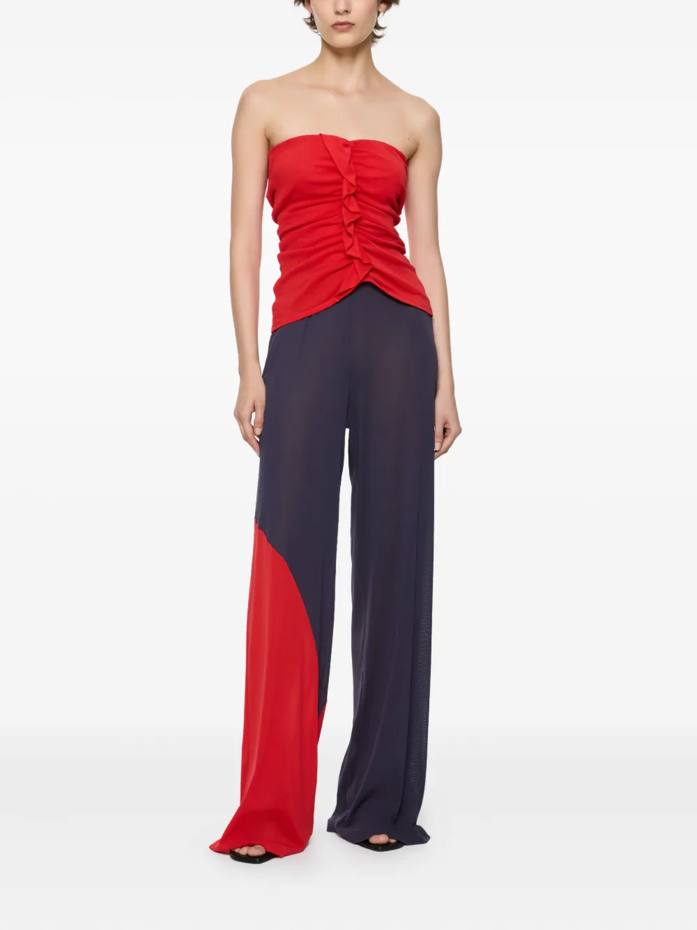 Paris Georgia Strapless top - Rood