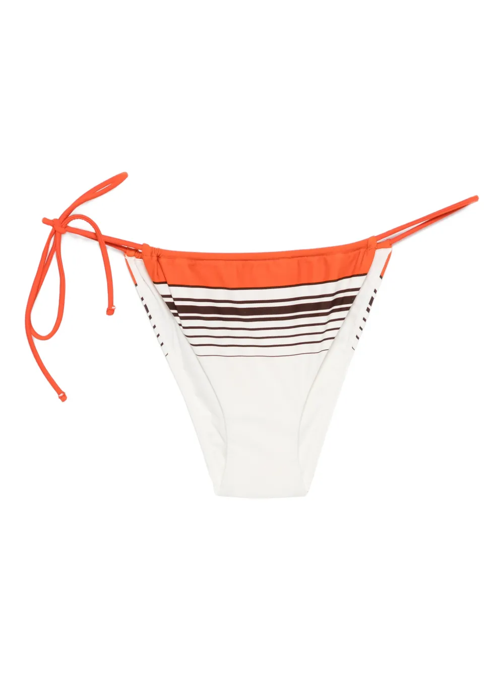 SIR. Destino striped-pattern bikini bottom | White | Image 1