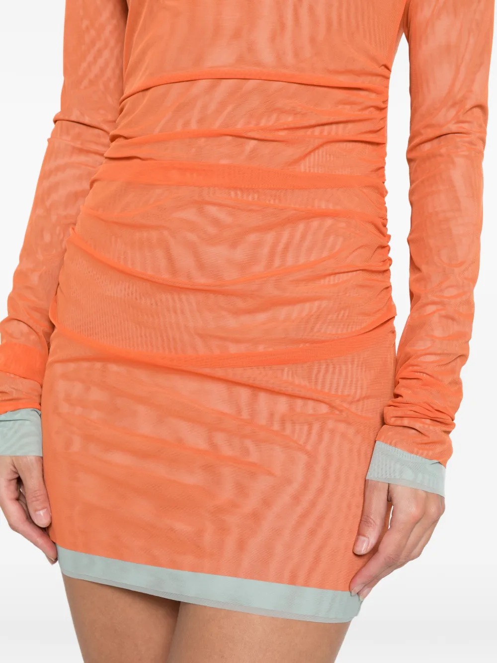 Sir Costa Mini Dress In Orange