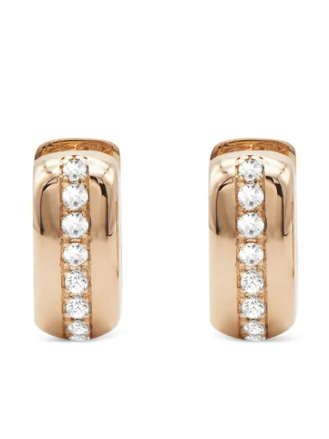 FULLORD 18K gold Belt Ghost earrings