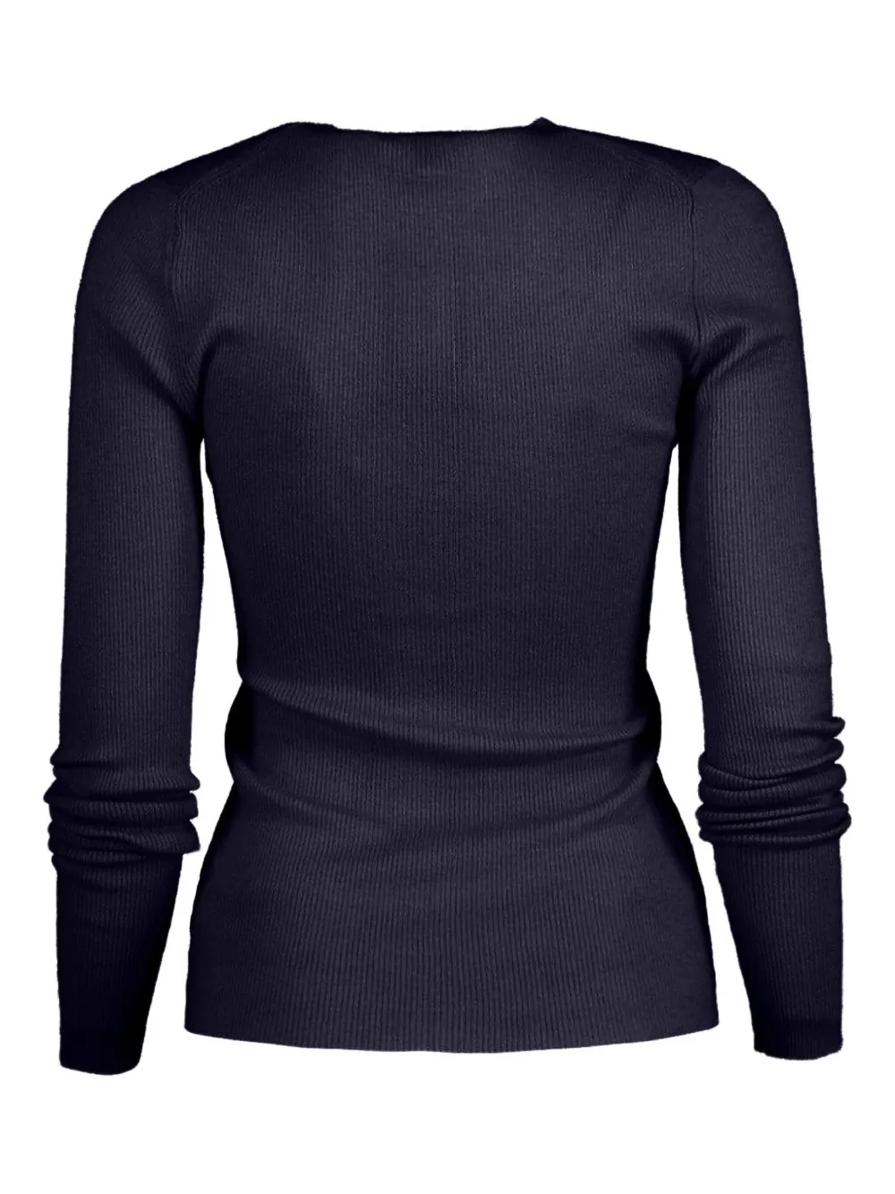 Michael Kors Collection T-shirt met lange mouwen Blauw