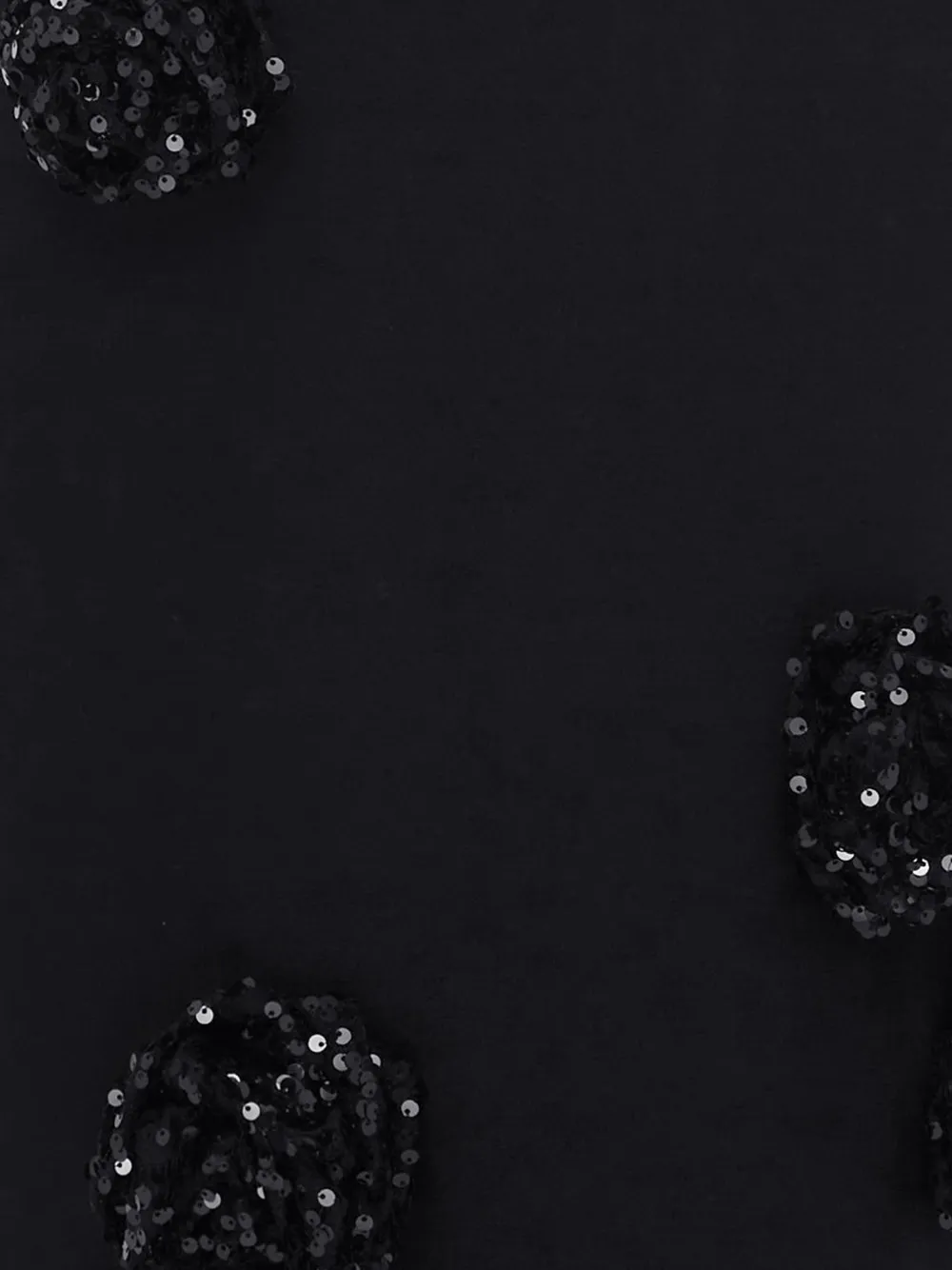 Leo Lin Zayna Puff-sleeve Gown In Black