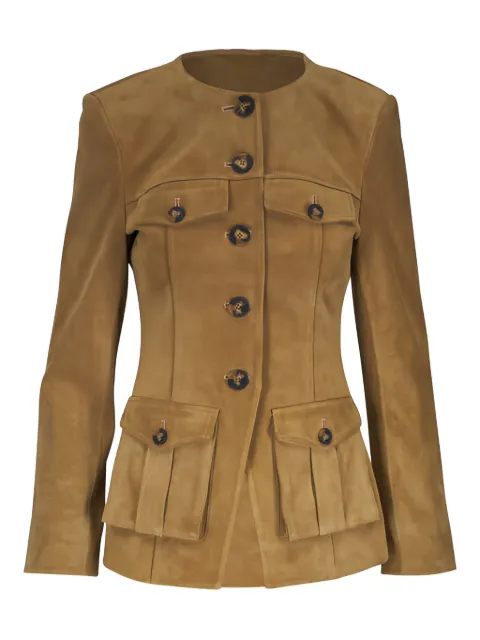 Veronica Beard 더블 브레스티드 코듀로이 블레이저