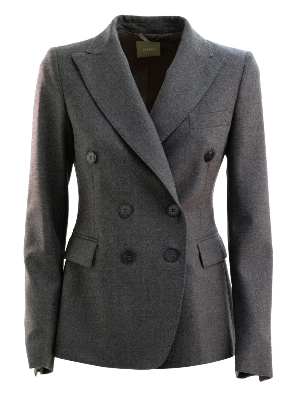 Kiltie chamarra con doble botonadura | gris | Image 1