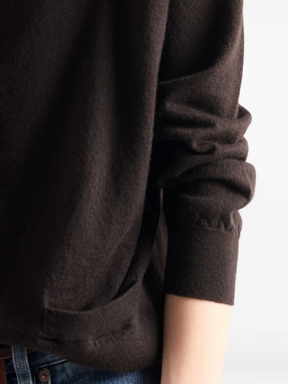 Prada Vest met V-hals Bruin