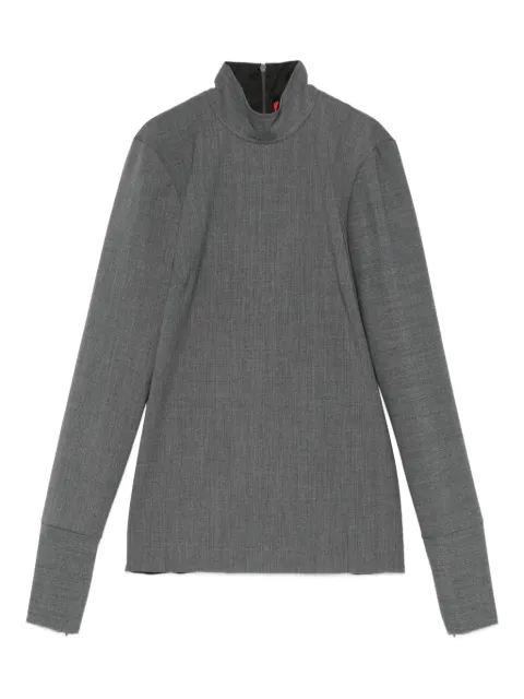 THELATEST funnel-neck long-sleeve top