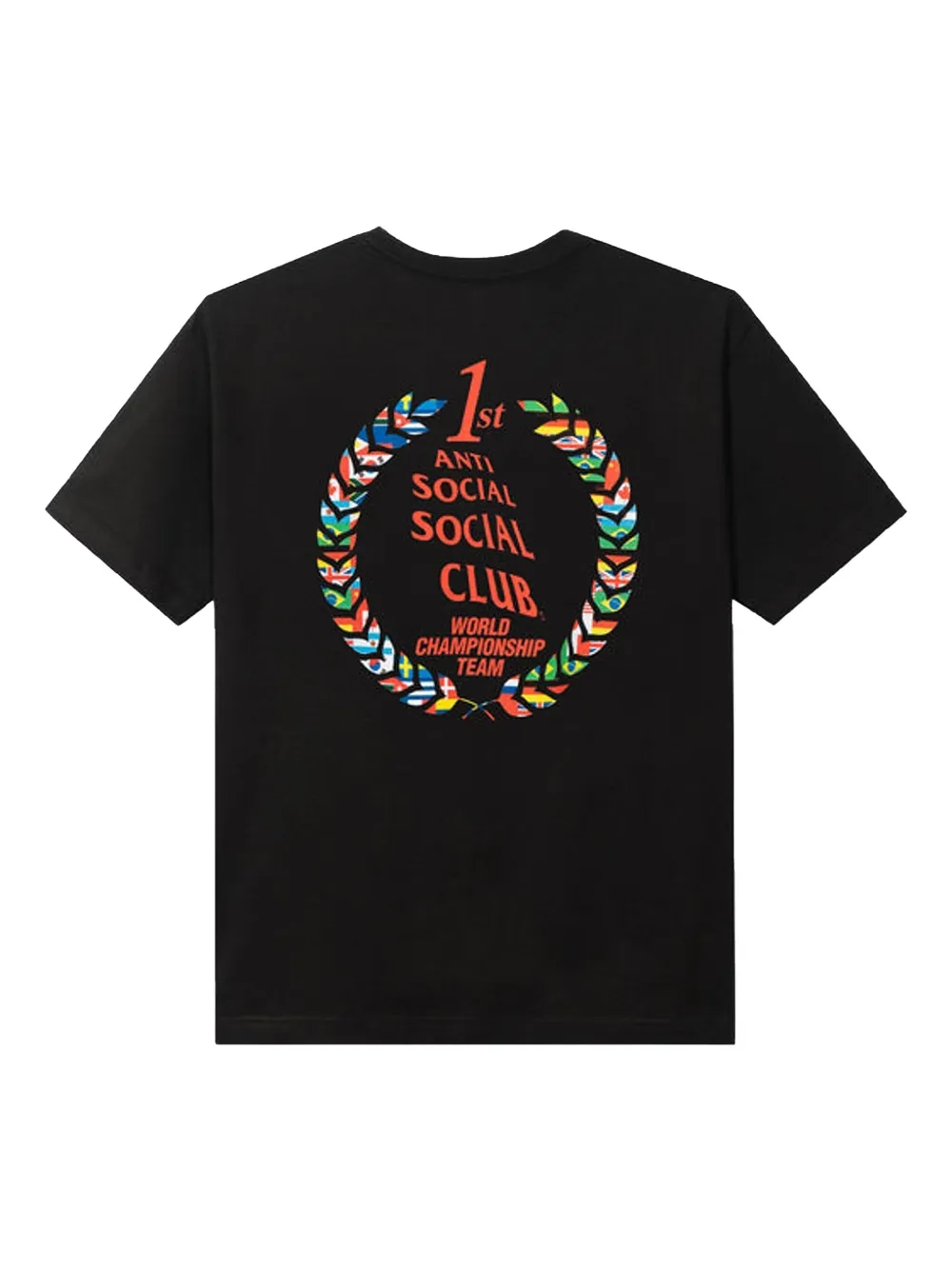 Anti Social Social Club Suzuka T-shirt - Zwart