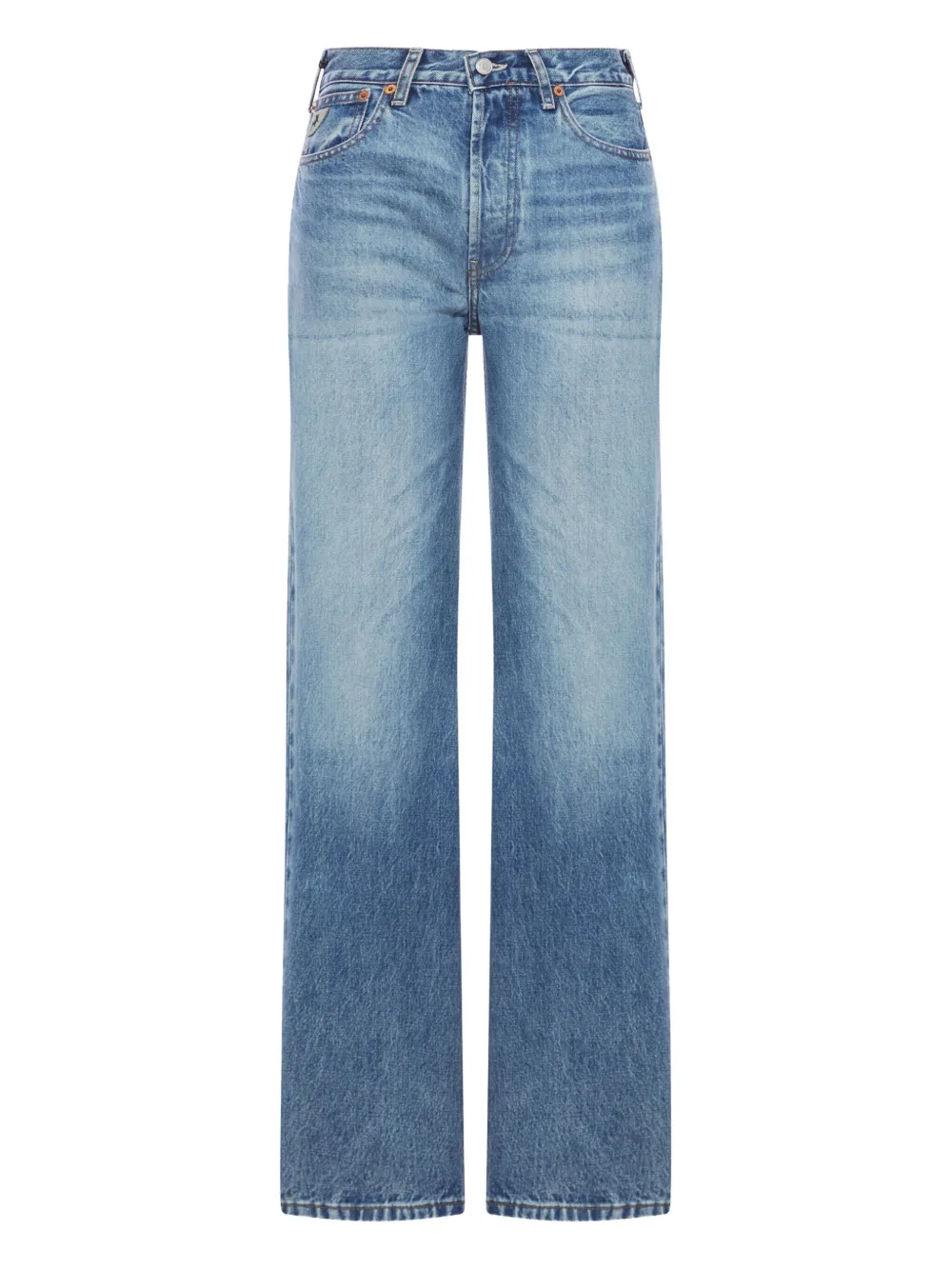 LOIS JEANS Lindsay ワイドジーンズ - ブルー LOIS JEANS Lindsay ワイドジーンズ - ブルー