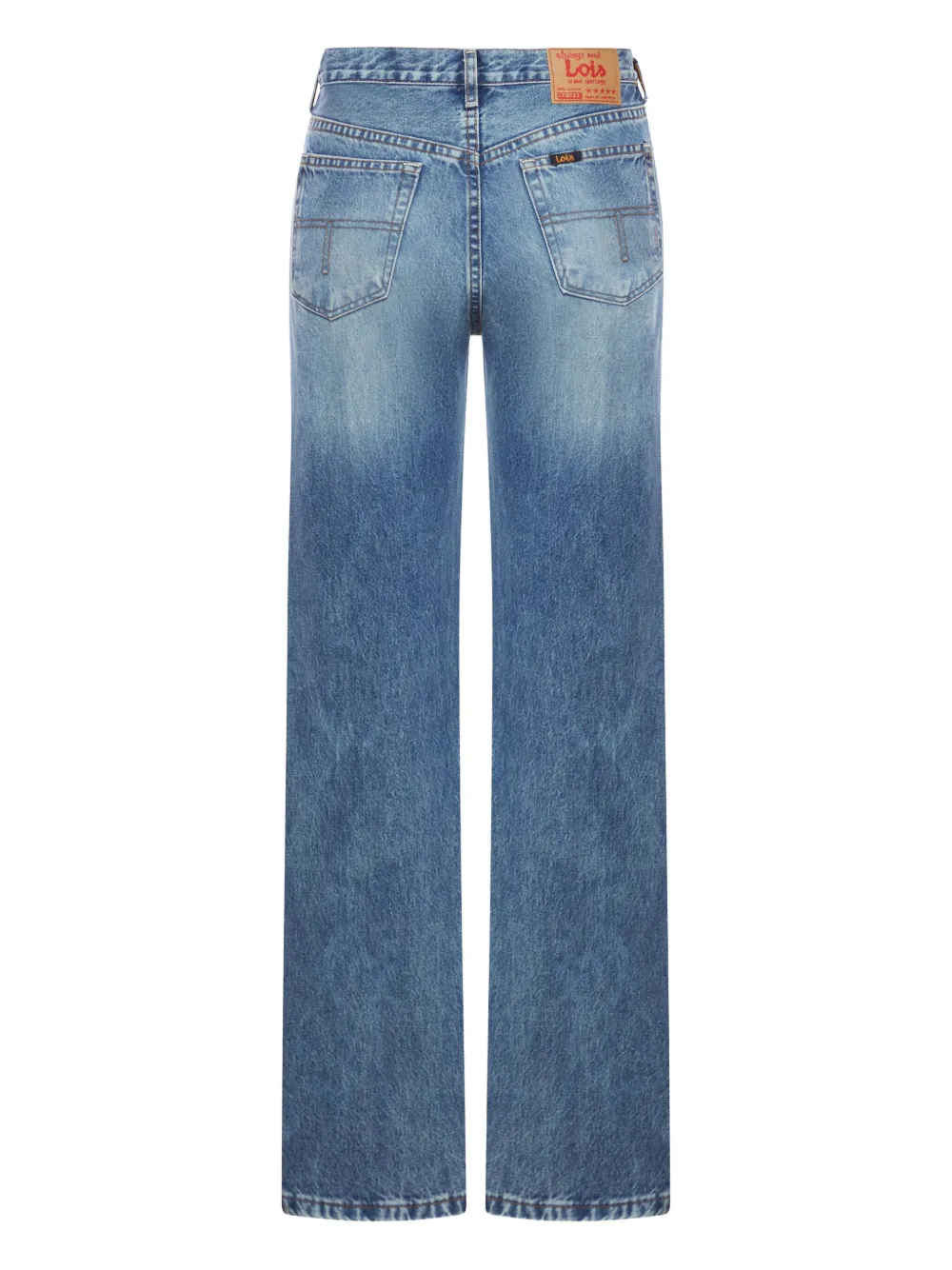 LOIS JEANS LINDSAY palazzo jeans - Blauw